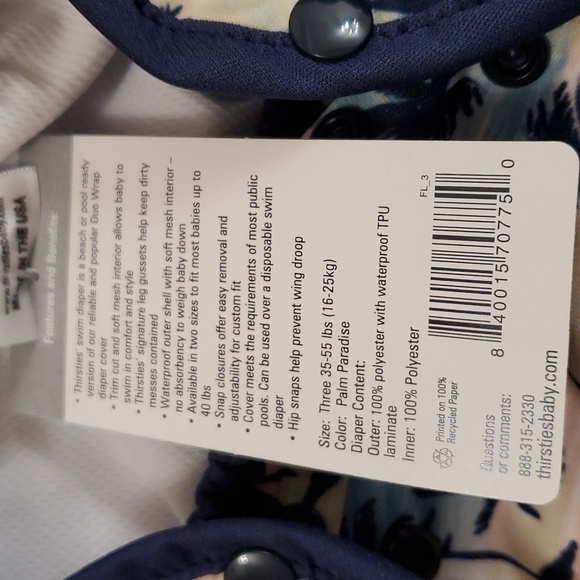Swim Diapers Thirsties - Picture 2 of 5